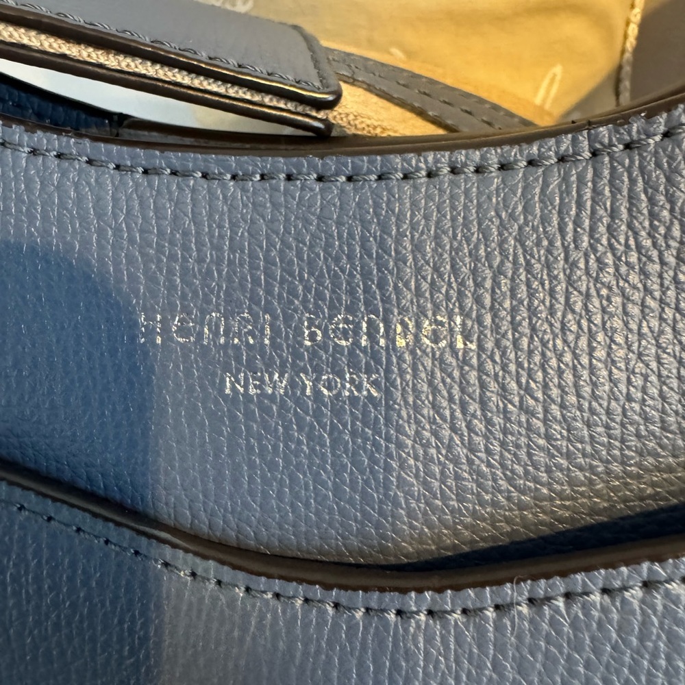Henri Bendel Blue Crossbody Bag - Picture 3 of 6
